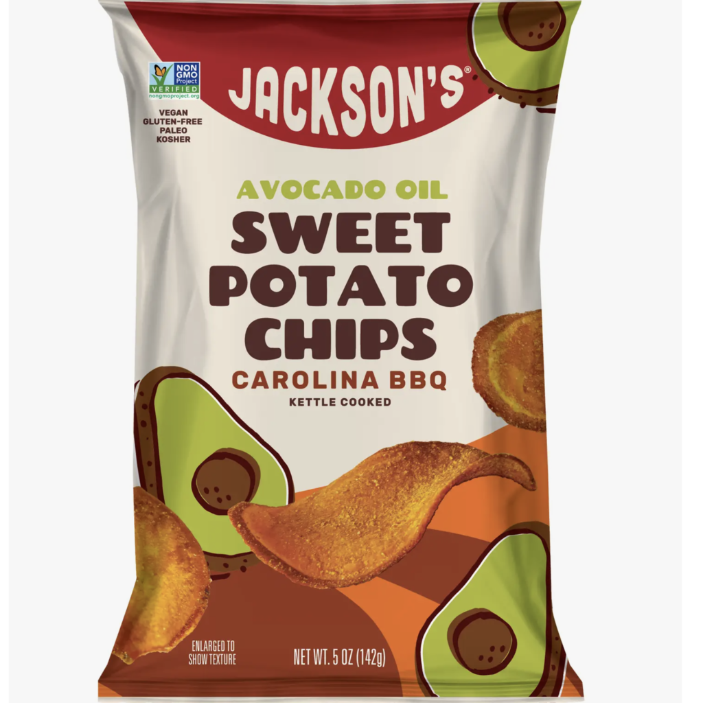 Jackson's Chips Carolina BBQ - Sweet Potato Chips
