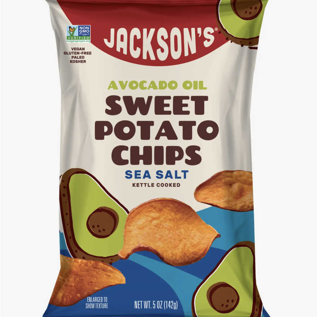 Jackson's Chips Sea Salt - Sweet Potato Chips