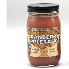 Fed Up Foods Cranberry Applesauce