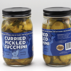 Curried Pickled Zucchini