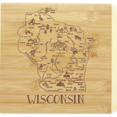 A Slice of Wisconsin 11" Cutting & Serving Board