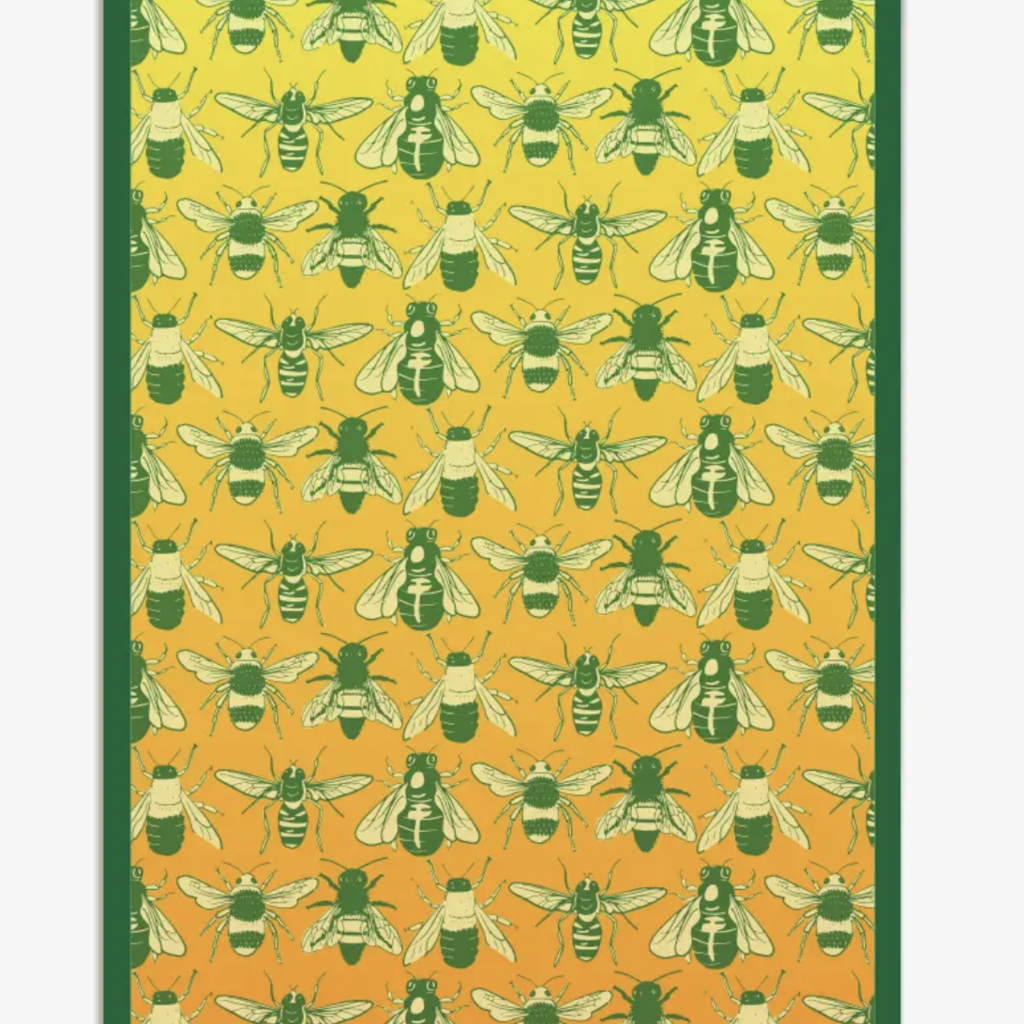 Raygun Bee Pattern Poster
