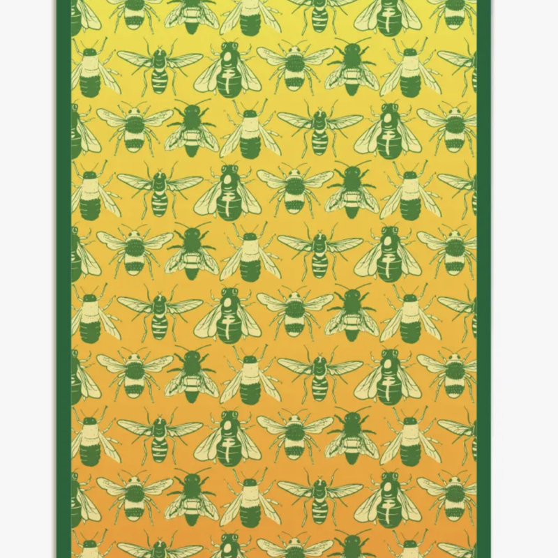 Bee Pattern Poster