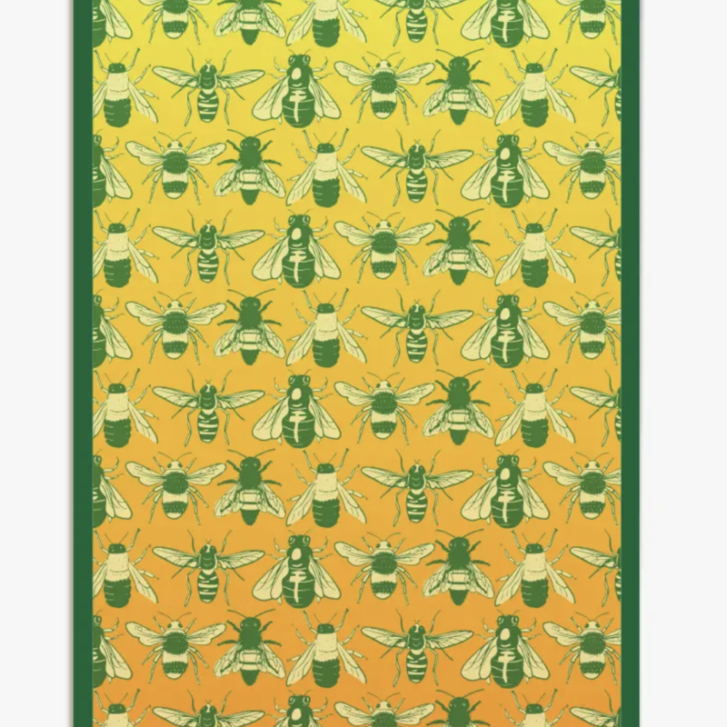 Raygun Bee Pattern Poster