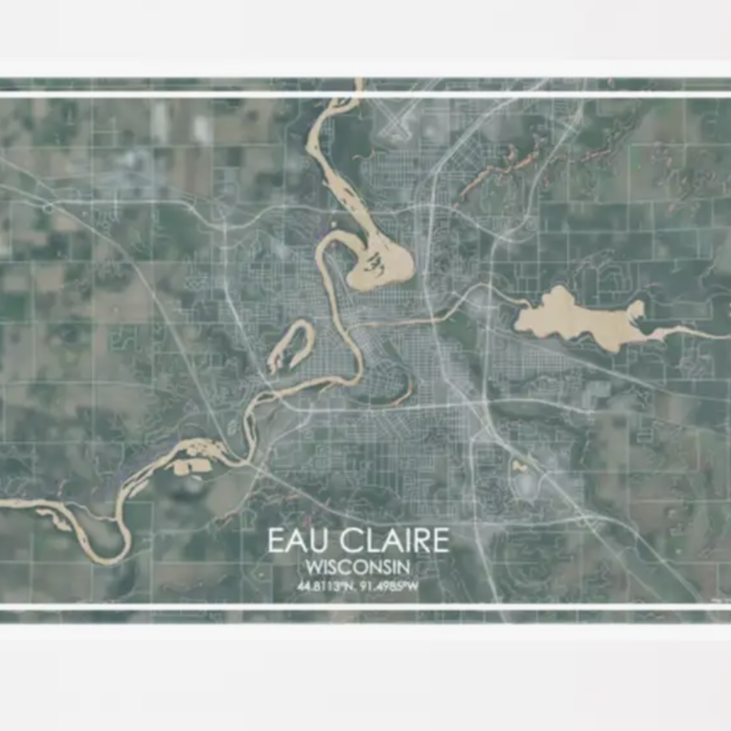 Jace Design Eau Claire Afternoon Landscape Print