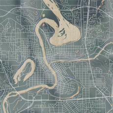 Jace Design Eau Claire Afternoon Landscape Print