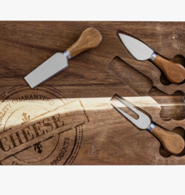 Acacia Cheese Serving Set - 4 Piece