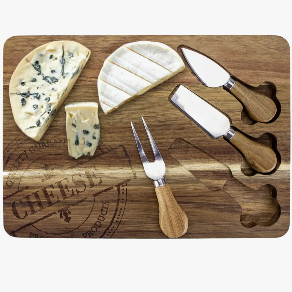 Acacia Cheese Serving Set - 4 Piece