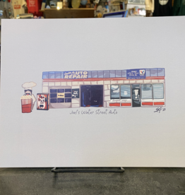 Sarah Ryan Joel's Water Street Auto Print (8x10)