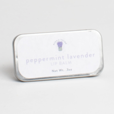 Purple Thumb Lavender Lip Balm Tin - Peppermint Lavender