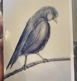 Amy Beidleman Bird Greeting Card - Sorry
