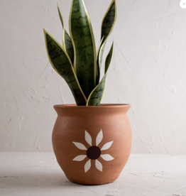 Foreside Home and Garden Floret Terracotta Planter