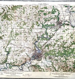 Volume One Eau Claire Map Poster 20x28