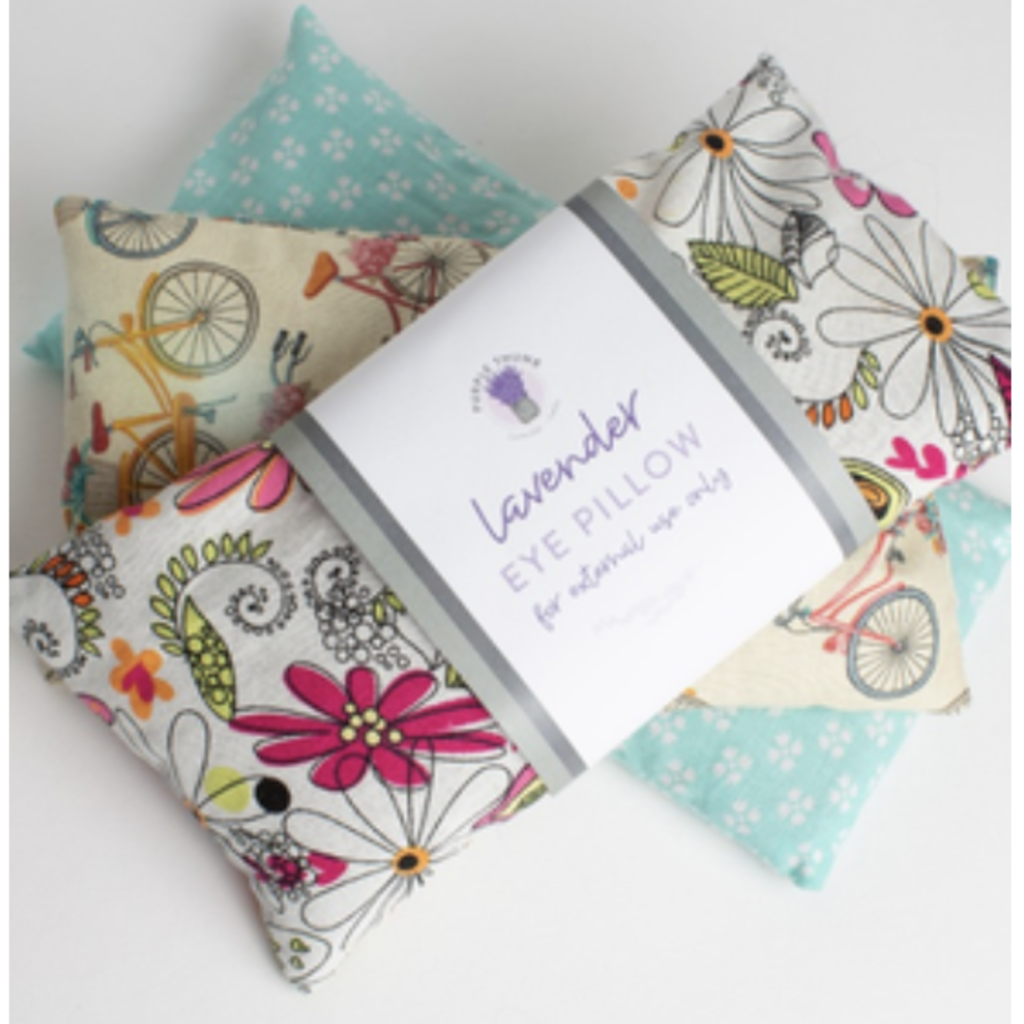 Purple Thumb Lavender Eye Pillows (Assorted Fabric)