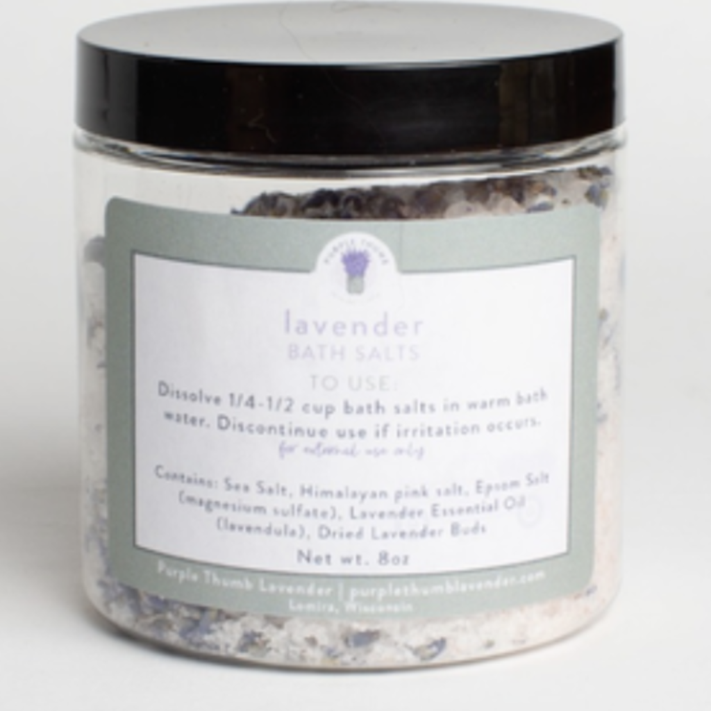 Bath Salt Jar - Lavender