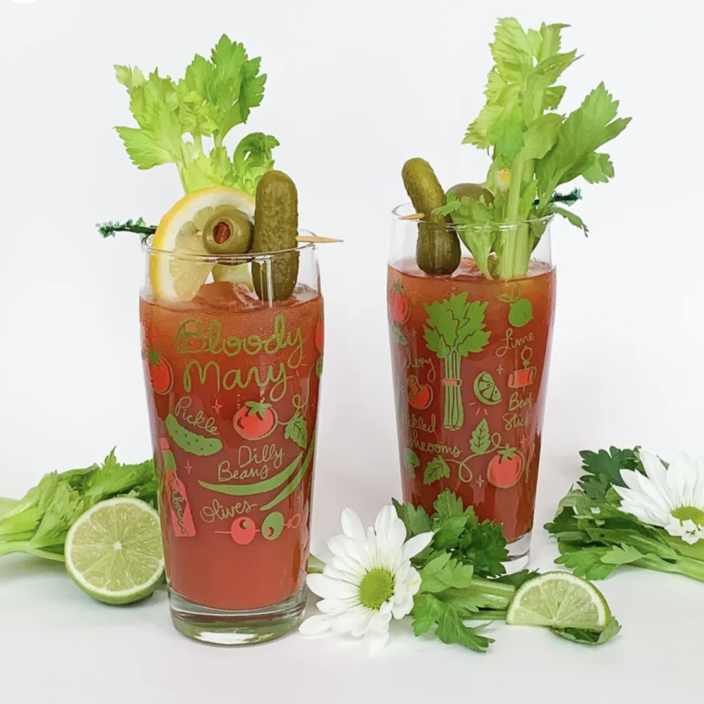 Jack & Joie Bloody Mary Glass