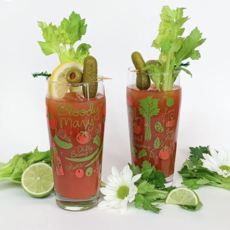 Jack & Joie Bloody Mary Glass