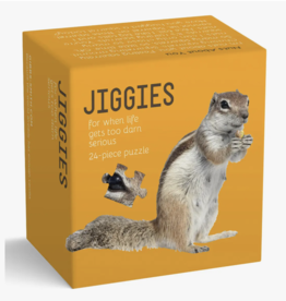 Gibbs Smith Squirrel Nuts About You Jiggie Puzzle