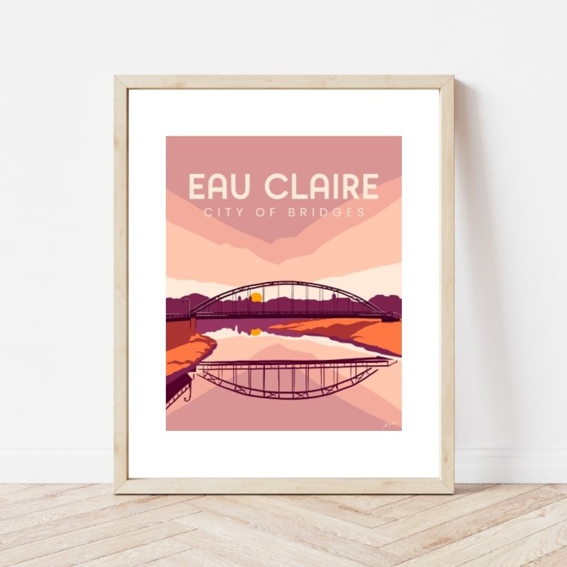 Eau Claire Series Prints - Eau Claire Bridge