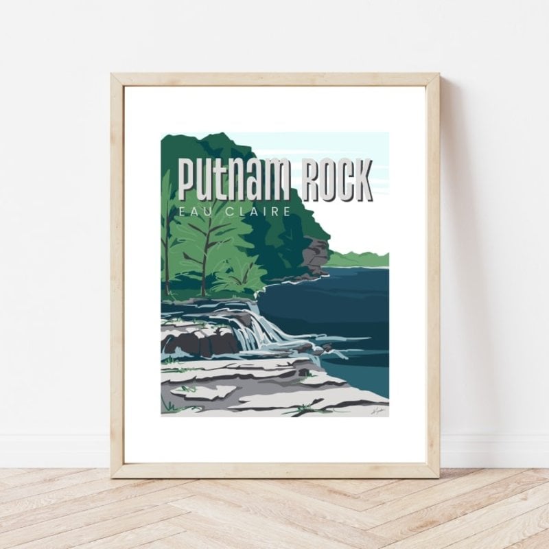 Eau Claire Series Prints - Putnam Rock