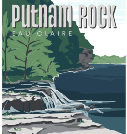 Kinden Shop Eau Claire Series Stickers - Putnam Rock