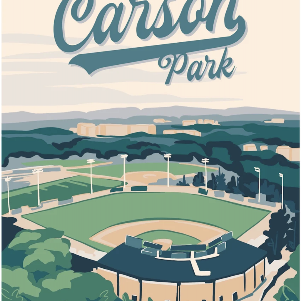 Kinden Shop Eau Claire Series Stickers - Carson Park