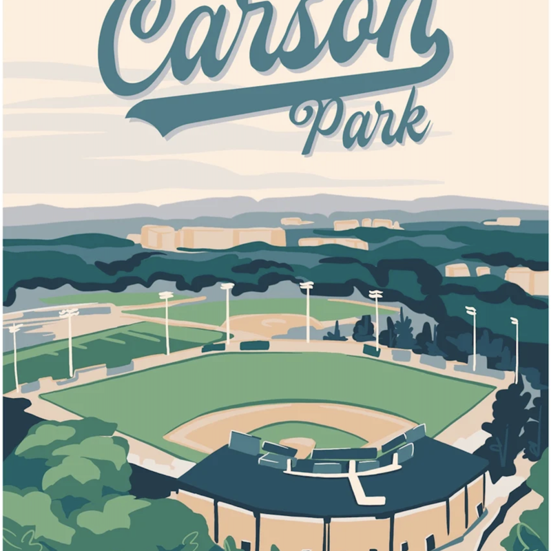 Eau Claire Series Stickers - Carson Park