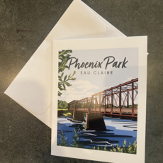 Kinden Shop Eau Claire Series Notecards - Phoenix Park