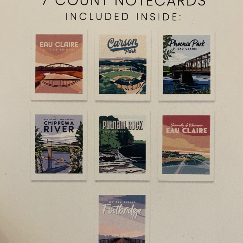 Kinden Shop Eau Claire Series Collection - Notecard Set