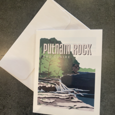 Kinden Shop Eau Claire Series Notecards - Putnam Rock
