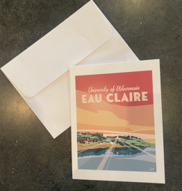 Kinden Shop Eau Claire Series Notecards - UW Eau Claire