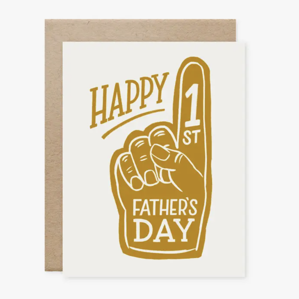 Naomi Paper Co. Greeting Card - Happy First Father's Day