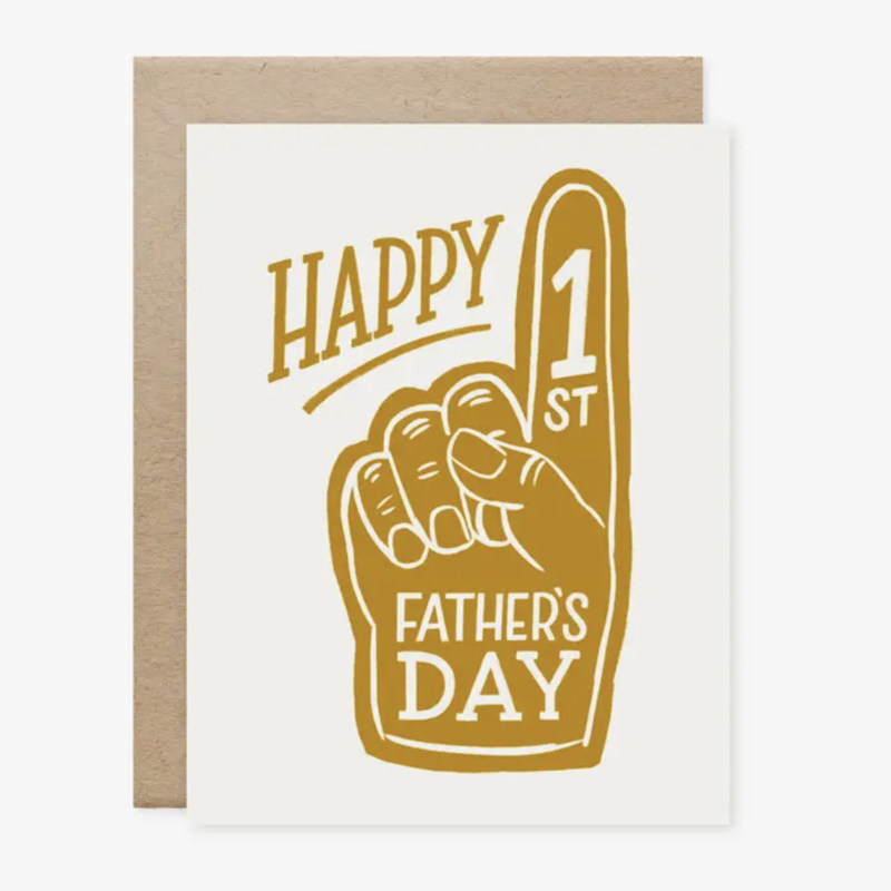 Naomi Paper Co. Greeting Card - Happy First Father's Day