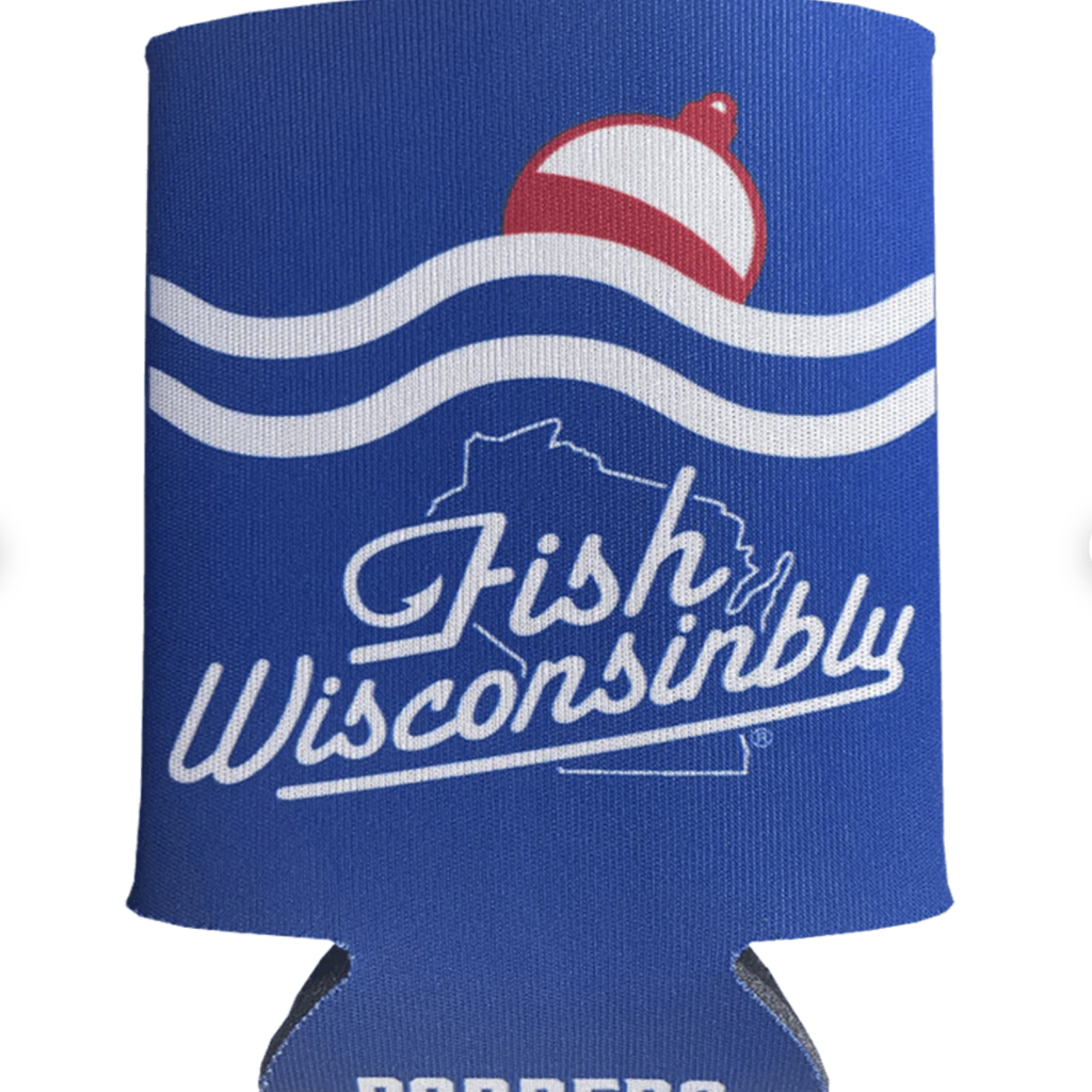 Drink Wisconsinbly Koozie - Fish Wisconsinably