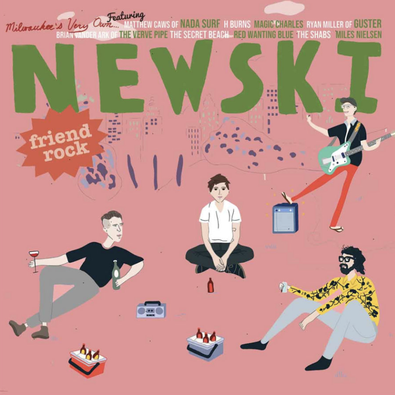 Newski Brett LP - Friend Rock