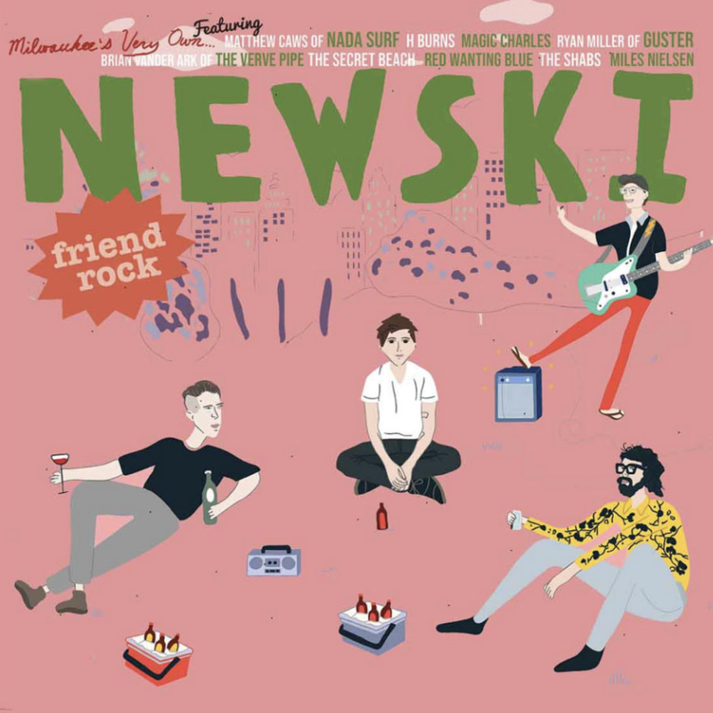 Brett Newski CD - Friend Rock