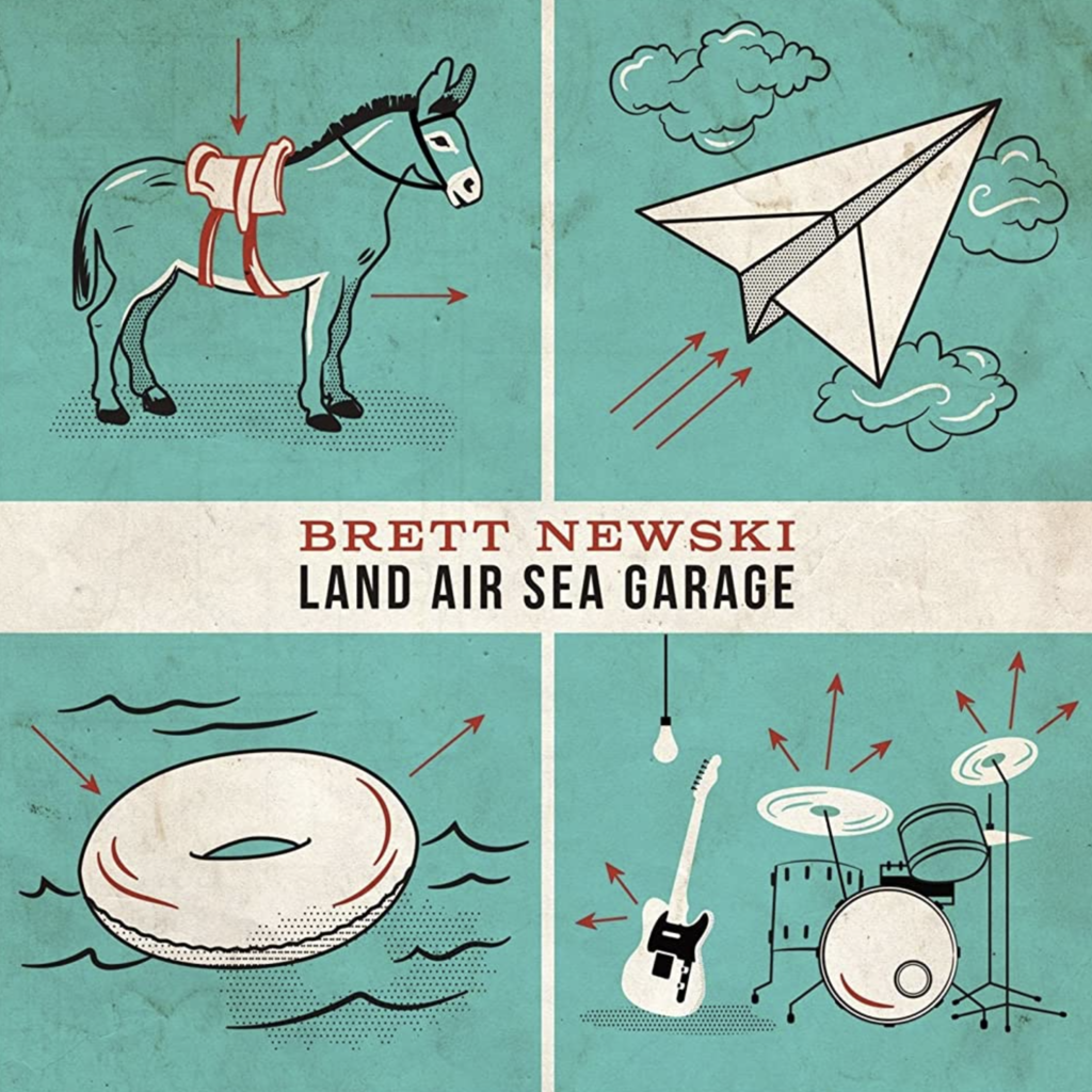 Newski Brett CD - Land Air Sea Garage