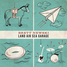 Newski Brett CD - Land Air Sea Garage