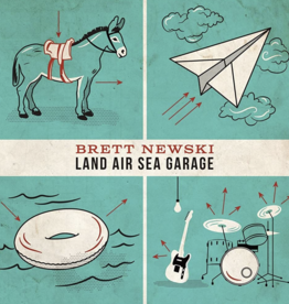 Newski Brett CD - Land Air Sea Garage