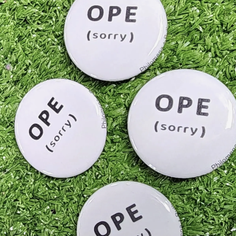 OPE- Sorry Button