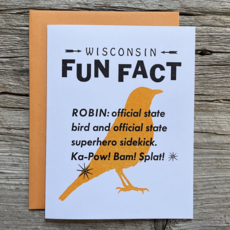 Nesja Press Wisconsin Fun Fact Greeting Card -