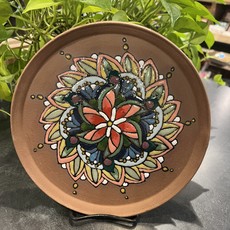 Ann Wrzosek-Manor (Meadowsong Studios) Mandala Plate (M)