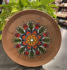 Ann Wrzosek-Manor (Meadowsong Studios) Mandala Plate (L)