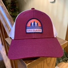Maroon Eau Claire Trucker Hat