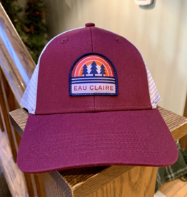 Maroon Eau Claire Trucker Hat
