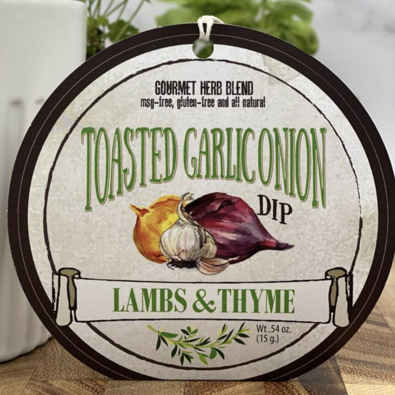 Lambs & Thyme Herb Blend - Toasted Garlic and Onion Dip