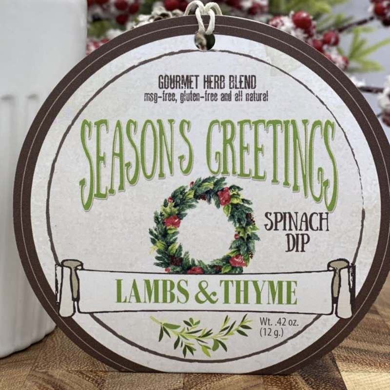 Lambs & Thyme Herb Blend - Season's Greetings