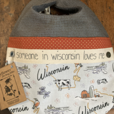 Deb Christenson Bib -  Someone in Wisconsin Loves Me