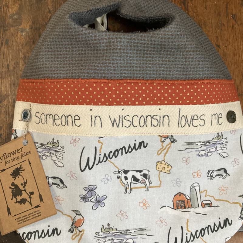 Deb Christenson Bib -  Someone In Wisconsin Loves Me