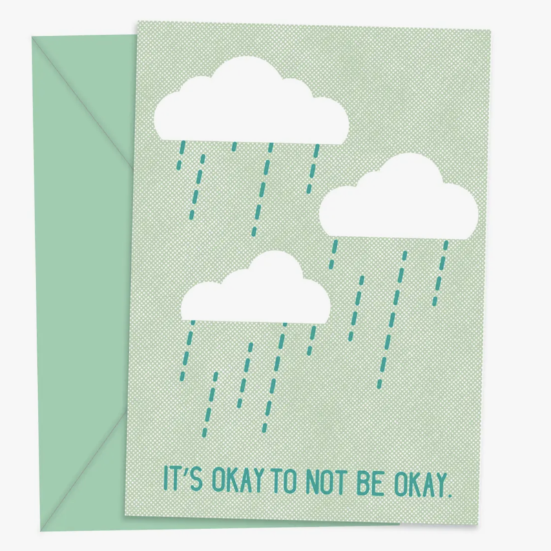 It's Okay Not To Be Okay Sympathy Card